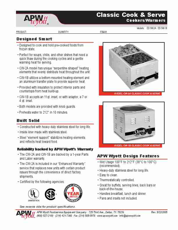 APW Wyott Rice Cooker CW-1B-page_pdf